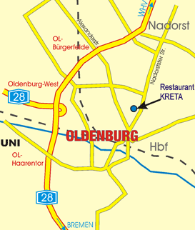 Strassenkarte Kreta Oldenburg